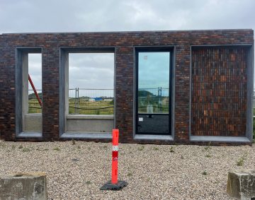 Prøve på murværk